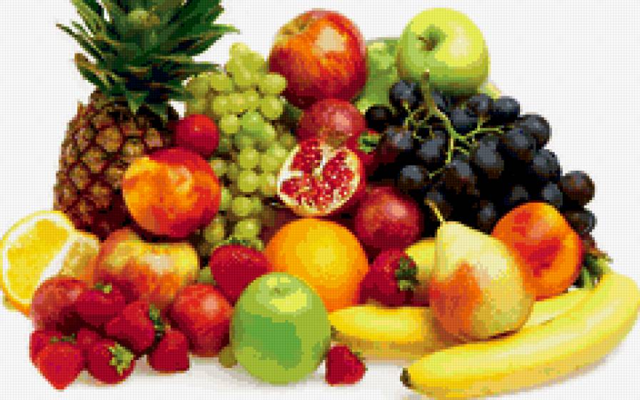 свежие фрукты - фрукты, кухня, натюрморт - предпросмотр