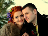 Схема вышивки «Сергій та Оксана»