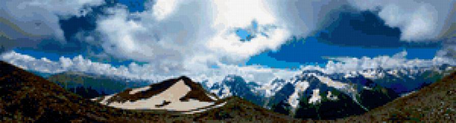 Горы - пейзаж, природа - предпросмотр