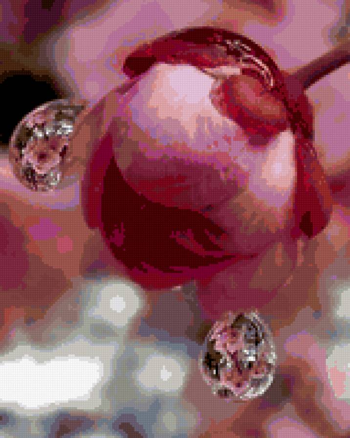 капля - цветок, капля, роза, вода - предпросмотр