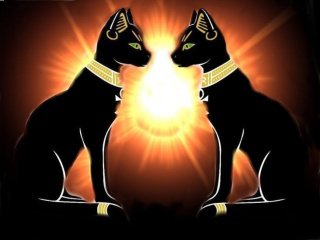 кошки - хищник, египет, кошки, кошка, зверь - оригинал