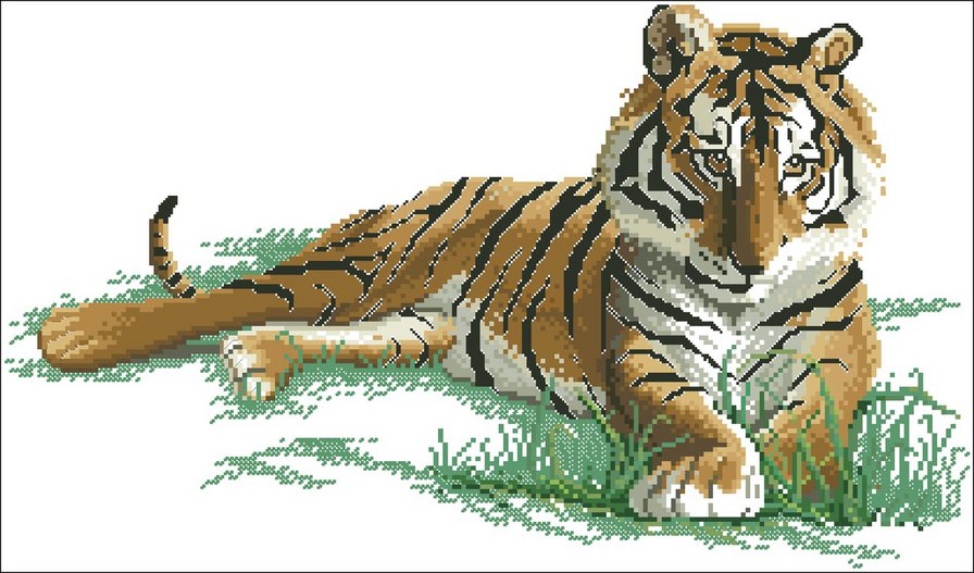 тигр - глаза, хищник, кошка, тигр, кошки - оригинал