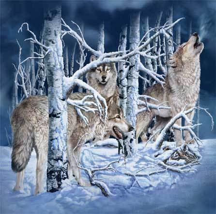 волки - волк - оригинал
