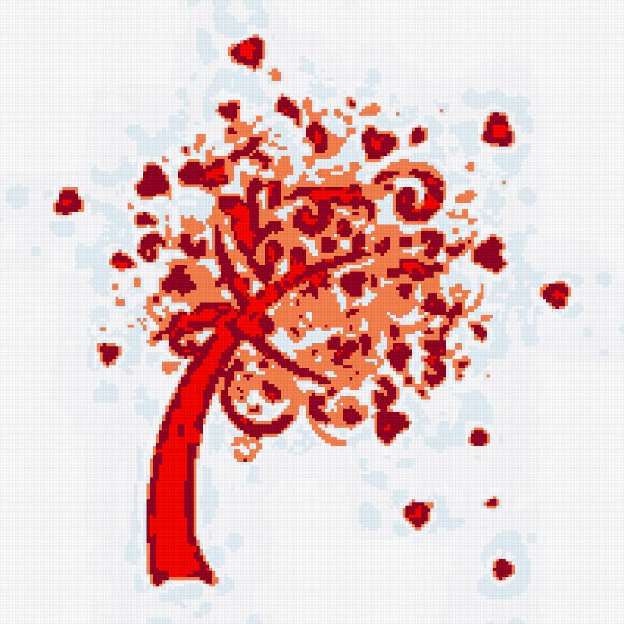 дерево любви - любовь, дерево - предпросмотр