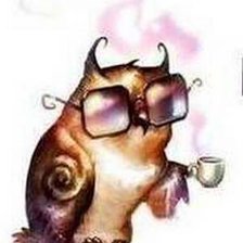 Схема вышивки «Сонная Совушка»