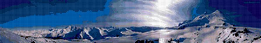 Горы - пейзаж, горы, природа - предпросмотр