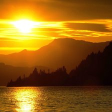 Схема вышивки «Рассвет»