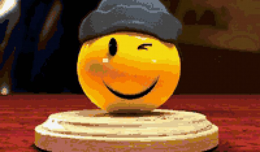 смайлик - позитив, смайлик, улыбка - предпросмотр