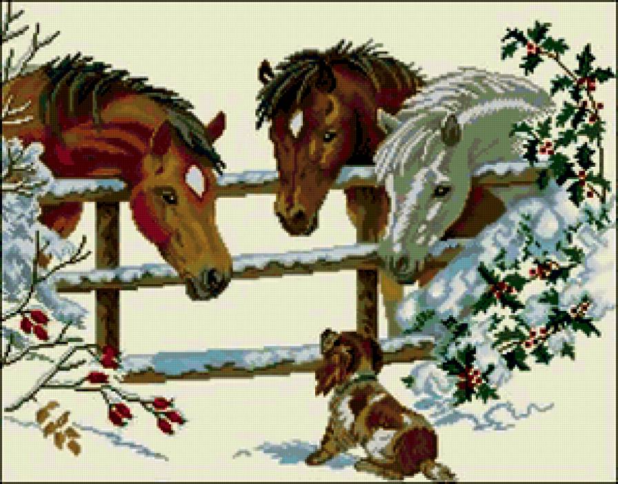 лошади - предпросмотр