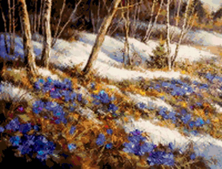 №363383 - весна, цветы, деревья, природа, пейзаж - предпросмотр