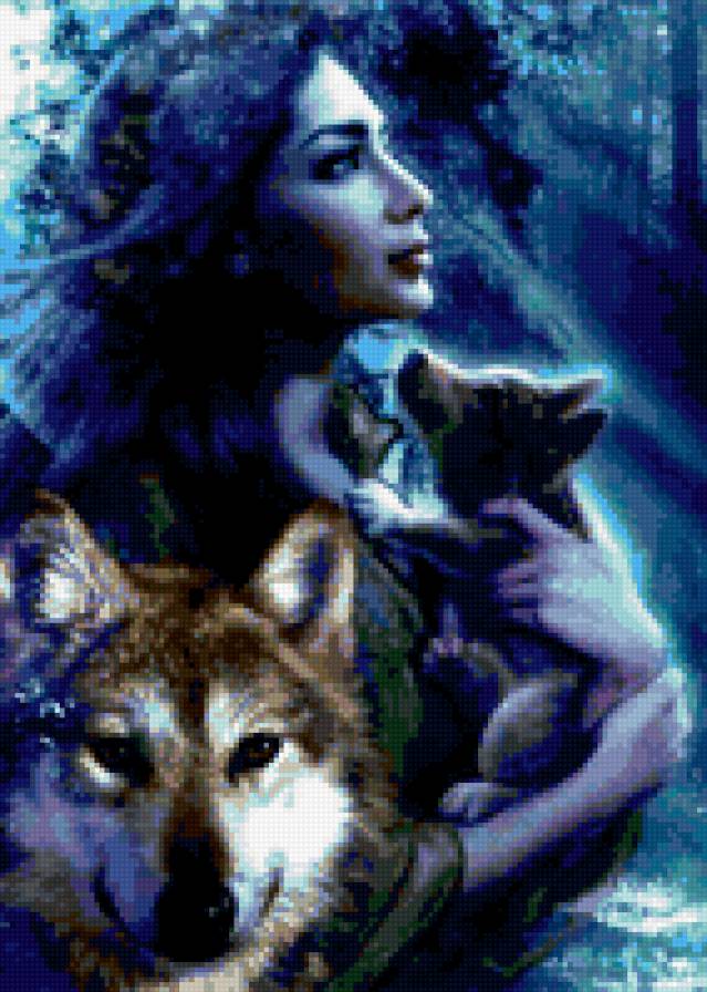 Волк - волк, доверие, люди, природа - предпросмотр