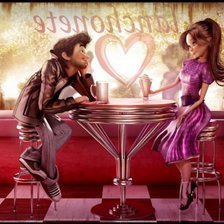 Схема вышивки «Влюбился»