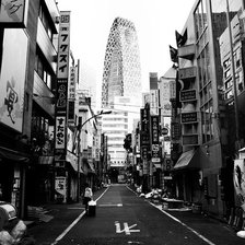 Схема вышивки «Ночной Токио»