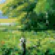 Предпросмотр схемы вышивки «летний пейзаж» (№363851)