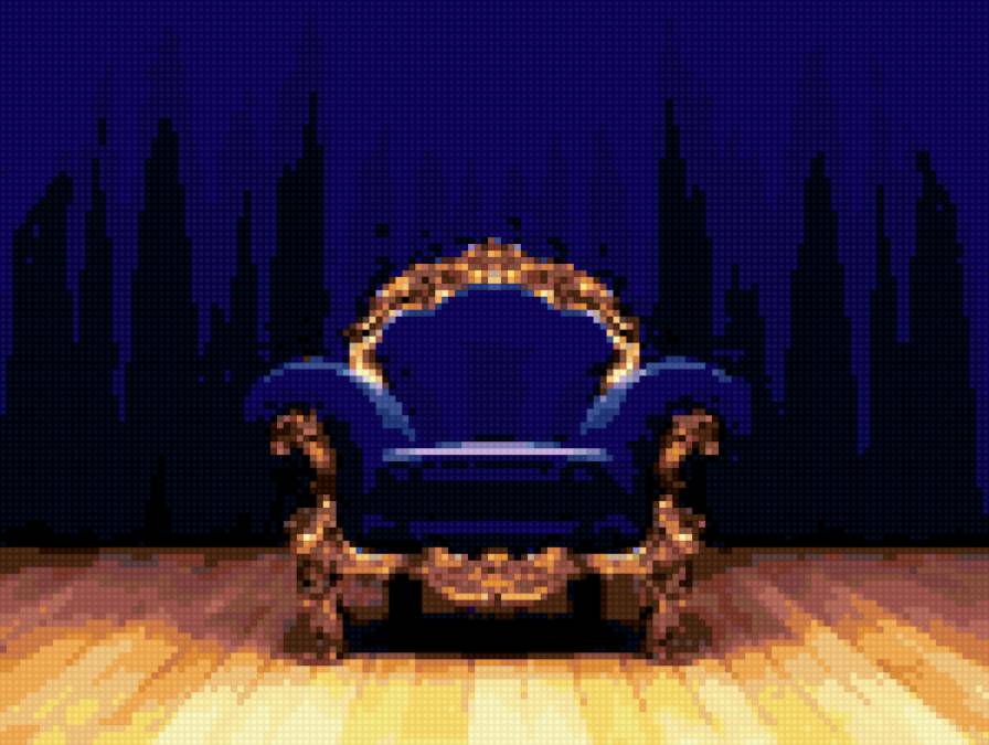 королевское кресло - предмет мебели, кресло - предпросмотр