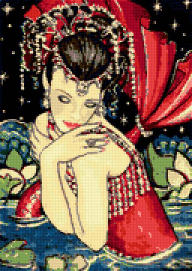 русалка - русалочка, сказка, девушка, русалки, миф, мифология - предпросмотр