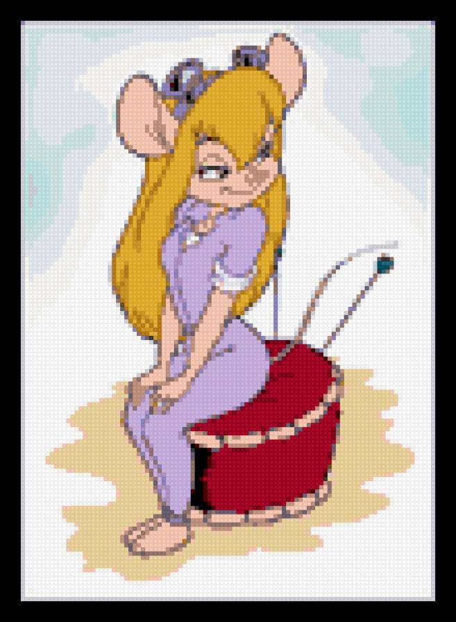 гаечка - дисней, чип и дейл, детская, мышка, мультик, грызуны, гайка - предпросмотр