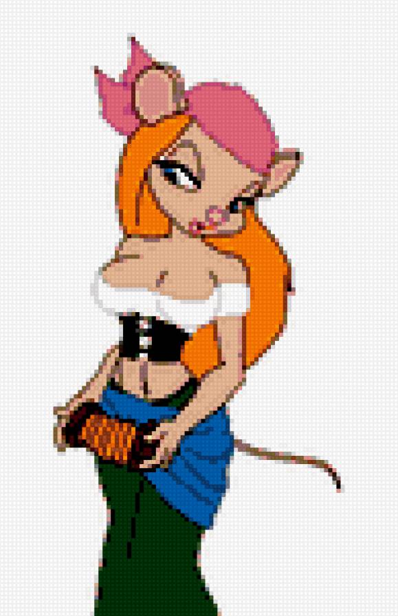 мышка - грызуны, мультяшки, рисунок - предпросмотр