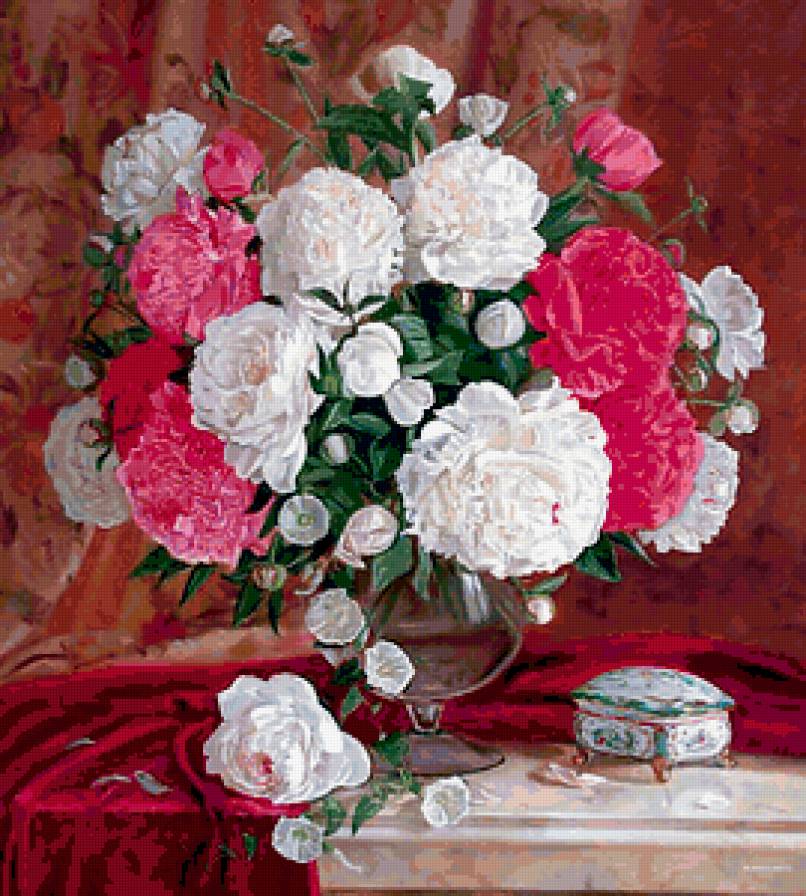 Шикарный букет - букет, пионы - предпросмотр