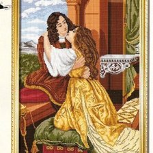 Оригинал схемы вышивки «ромео и джульетта» (№364552)