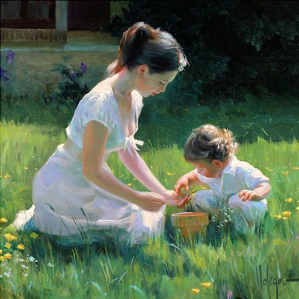 Неразлучны - неразлучны мама и дитя - оригинал