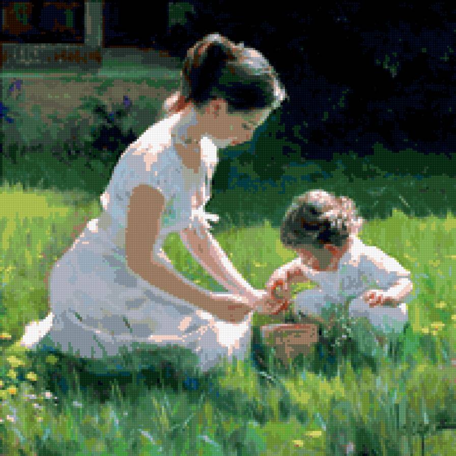 Неразлучны - неразлучны мама и дитя - предпросмотр