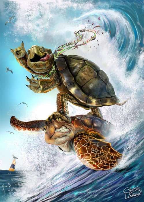 Поплаваем! - юмор, картинка - оригинал