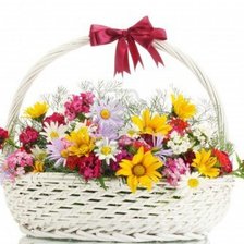 Схема вышивки «цветы»