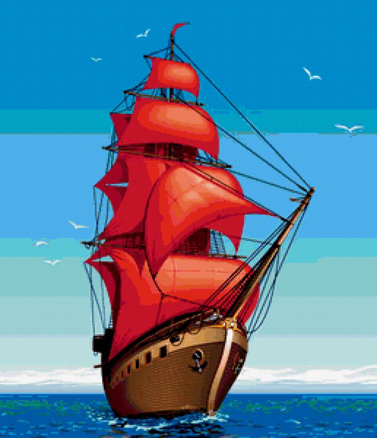 алые паруса - предпросмотр