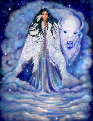 Зима - ведьма, девушка, фентези - оригинал