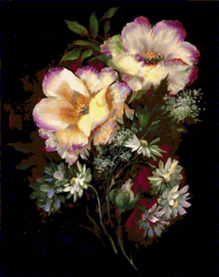 букет - картина - предпросмотр