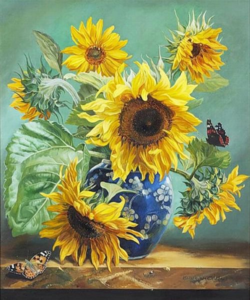 подсолнухи - цветы - оригинал