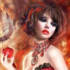 Схема вышивки «Райское наслаждение»