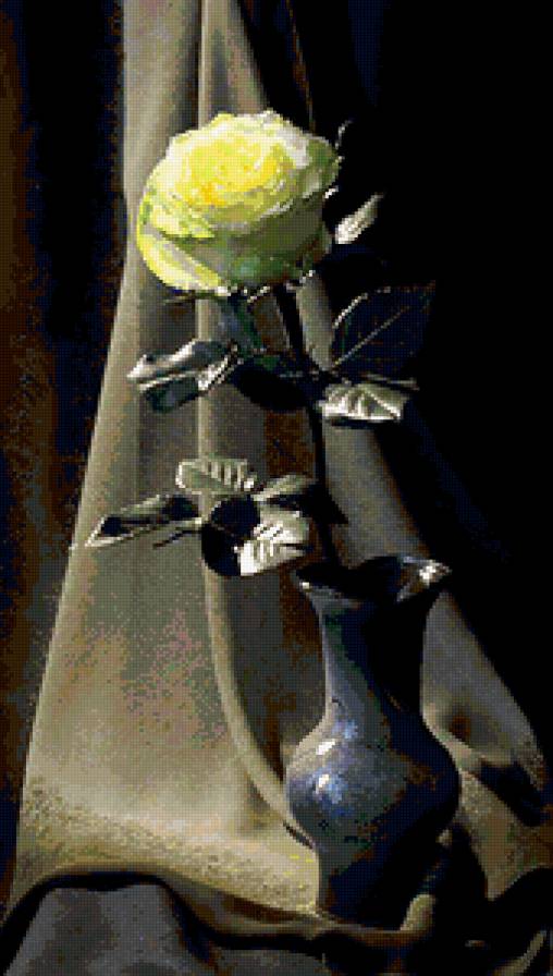 №365549 - натюрморт, роза, цветы, букет - предпросмотр