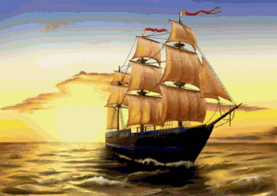 парусник - корабли - предпросмотр