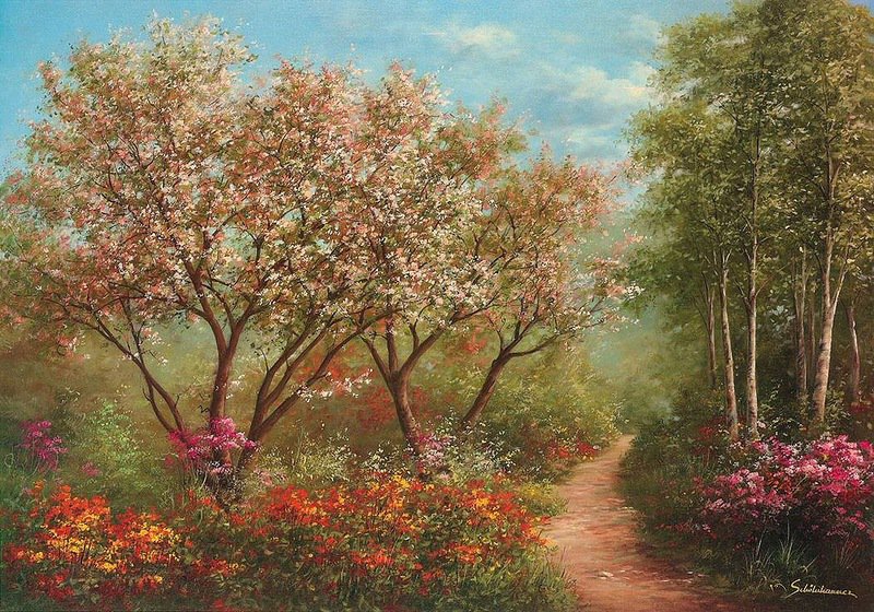 пейзаж - картина - оригинал