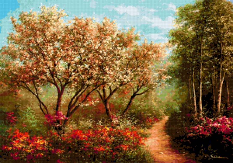 пейзаж - картина - предпросмотр