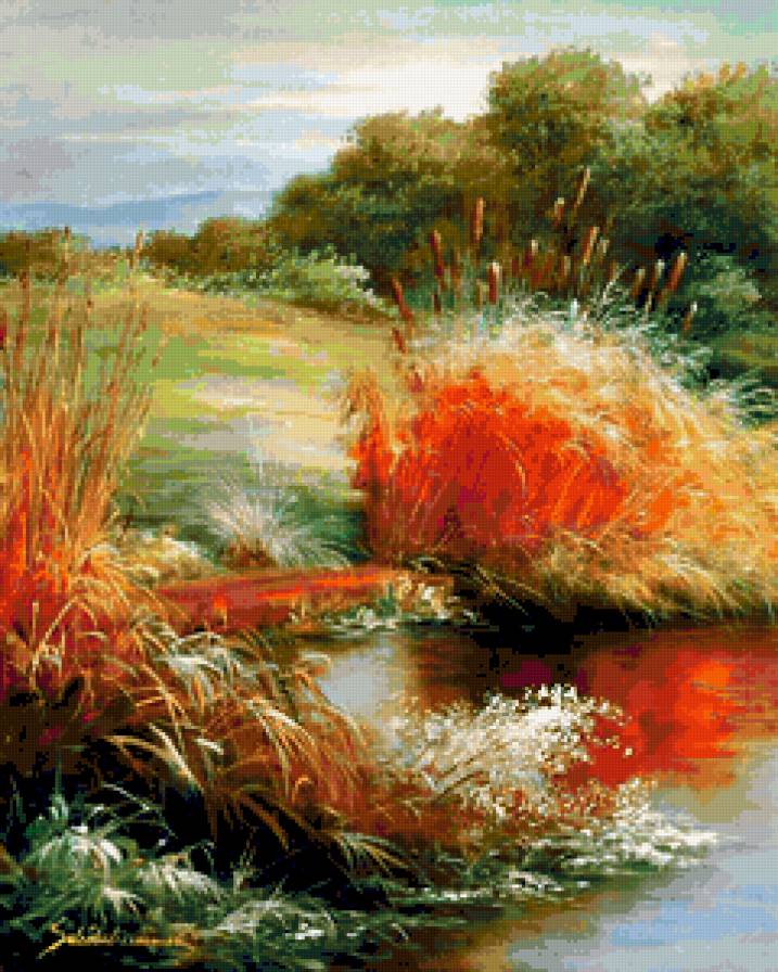 пейзаж - картина - предпросмотр