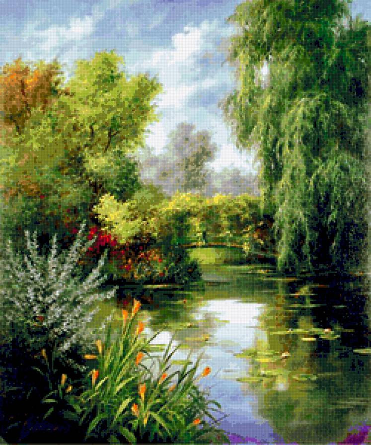 пейзаж - картина - предпросмотр