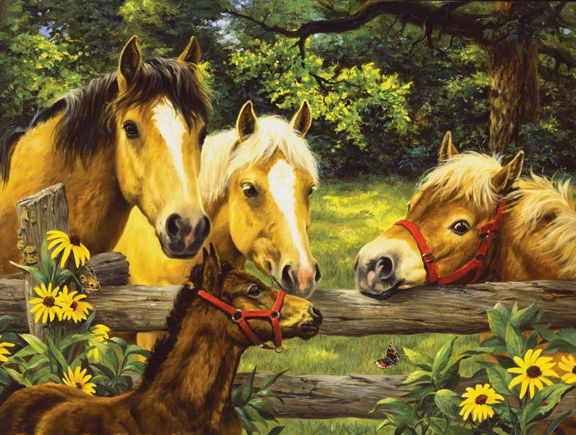 лошади - лошади - оригинал