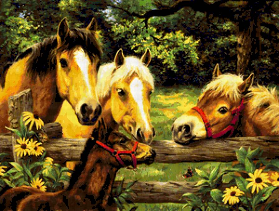 лошади - лошади - предпросмотр