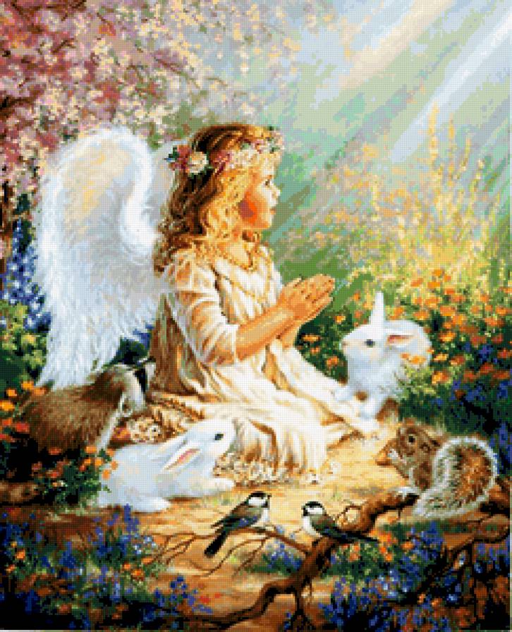 ангелочек - картина - предпросмотр