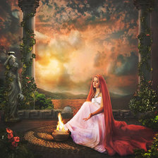 Схема вышивки «Гестия»