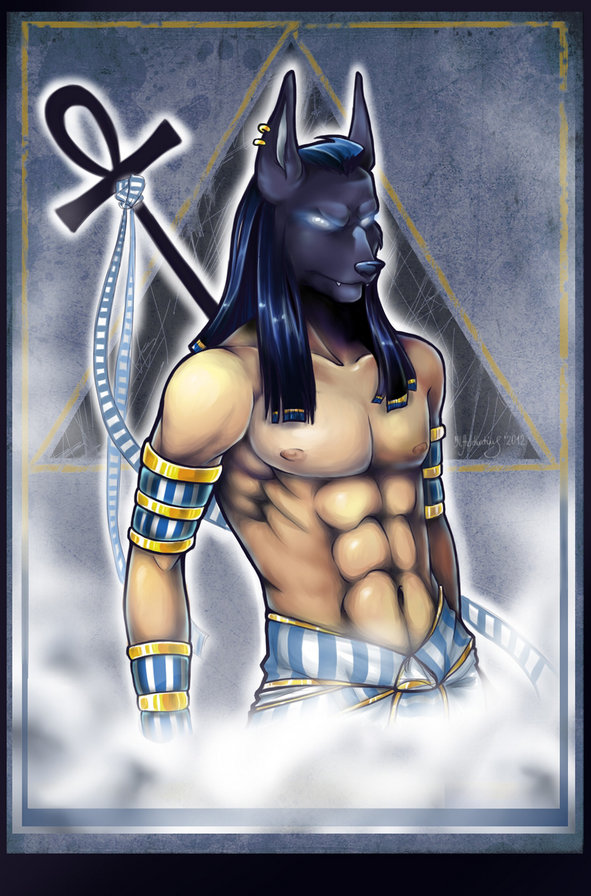 Анубис - египет, боги - оригинал