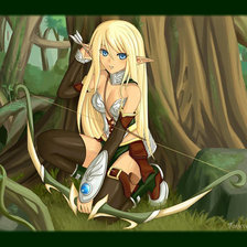 Схема вышивки «эльф»