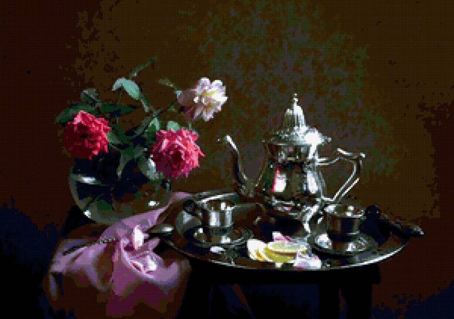 №366365 - букет, цветы, розы, натюрморт - предпросмотр