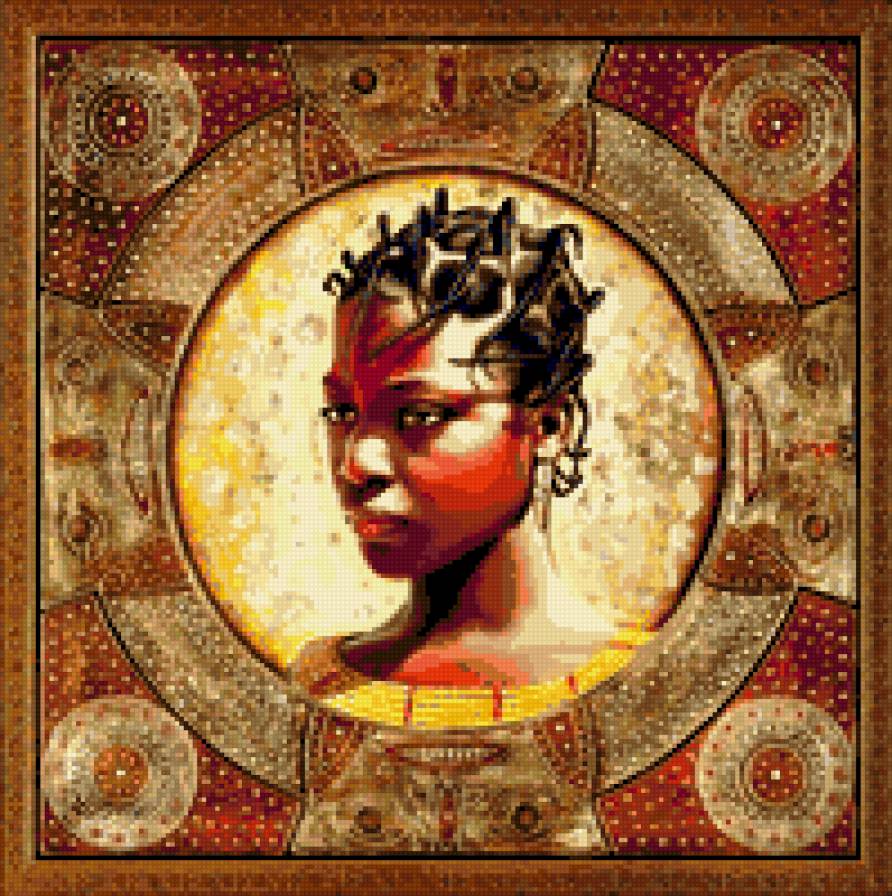 Африканка - предпросмотр