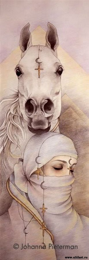 Восточная девушка - оригинал