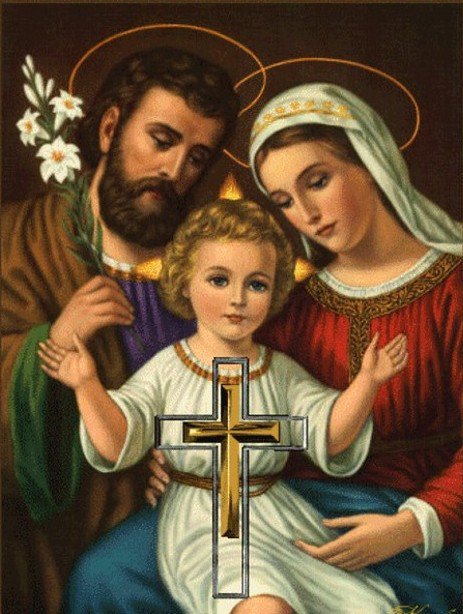 святое семейство - икона - оригинал