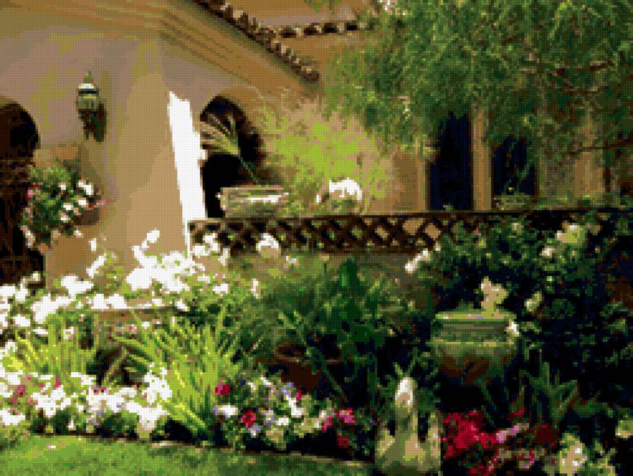 №367272 - садовый участок, цветы - предпросмотр